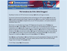 Tablet Screenshot of alfred-dregger.rephessen.de